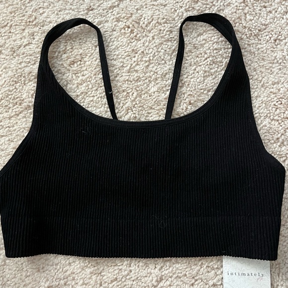 🆕 NEW Free People Intimately Seamless Bralette Black Size XS/S Two Bra Bundle - Picture 6 of 9